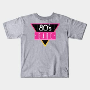 80's Babe Kids T-Shirt